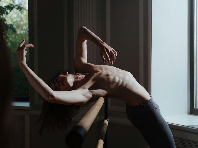 Spacious minimalist room for movement practice